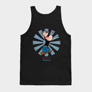 Popeye Retro Japanese Tank Top